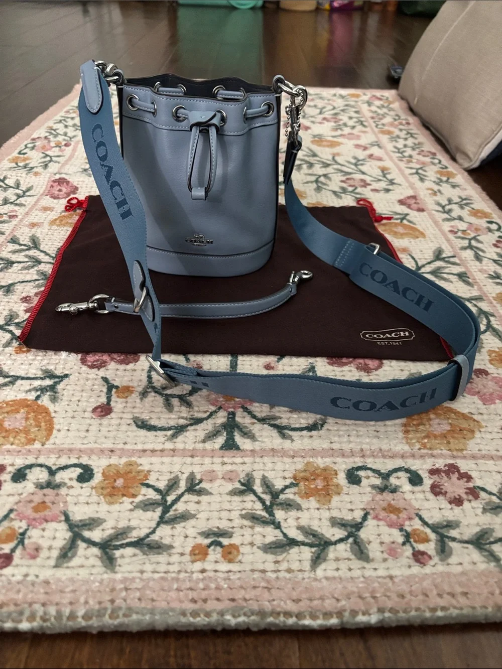Coach bucket bag